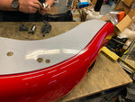 Rear Fender Real Red Diamond Ice Harley Fatboy 2002 FLSTF 00^ Nice!
