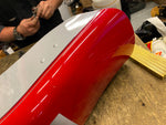 Rear Fender Real Red Diamond Ice Harley Fatboy 2002 FLSTF 00^ Nice!