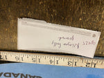 Vtg 70's Niagra Falls Canada Souvenir Pennant Flag Banner Capital