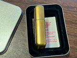 Vintage 1995 American Bald Eagle Brass Barrett Smythe Zippo Lighter USA