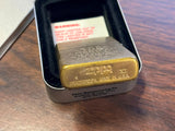 Vintage 1995 American Bald Eagle Brass Barrett Smythe Zippo Lighter USA