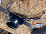 Kuryakyn skeleton hand motorcycle mirrors Harley chopper Softail Sportster FLH