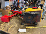 Vtg Rare Steel Sparks Co Indiana USA Steam Shovel Tin Toy 13" Sand Digger 1940's