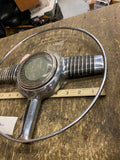 Vtg 1946-48 Pontiac Steering Wheel Horn Button assy Banjo Chevy Dodge Hot Rod!
