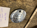 Titan Motorcycle co Points Timer Cover Emblem Vtg Chopper Billet Harley Evo S&S