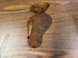 VTG 1950s Rare Leather Wyandotte? Toy Holster For Cap Shooting Toy