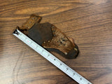 VTG 1950s Rare Leather Wyandotte? Toy Holster For Cap Shooting Toy