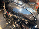 FXDXT T-Sport Black Gas Tank Dyna FXD Harley Superglide 2003 emblems nice!