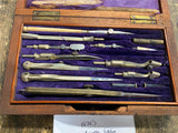 1800s Antique Compas Superieurs Brevetes SCDG Antique French Drafting Tool Set!