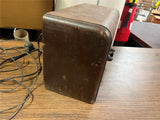 VTG 1940s Philco AM Police Band Tube Radio Model 40-115 Parts or Repair