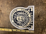 Vtg Indian Moto Cycles Dealer Patch Power Plus Motorcycle Scout Chief 1920's Acc