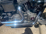 Vance HInes Short shots Dyna FXD Harley Superglide 1991-04 Exhaust pipes Custom