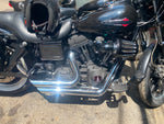 Vance HInes Short shots Dyna FXD Harley Superglide 1991-04 Exhaust pipes Custom