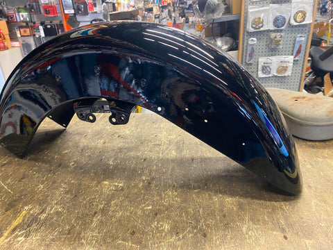 Front Fender Street Road Glide Harley Touring FLH 2014^ Black FLHX FLTR Bagger