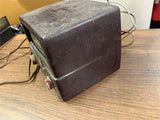 VTG 1950s Mallory Television Turner, Brown/Burgundy Bakelite Tube Parts/Repair