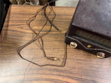 VTG 1950s Mallory Television Turner, Brown/Burgundy Bakelite Tube Parts/Repair