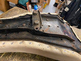 OEM Harley K model Sportster Buddy Seat Stock white 1952-1956 Two up