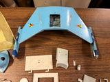 VTG 1970s Dinky Toys Star Trek Kilgon? Baddle Cruiser Hard Plastic Toy Assembly