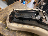 OEM Harley K model Sportster Buddy Seat Stock white 1952-1956 Two up