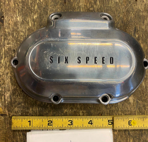 Harley 6 speed OEM Transmission Cover 37126-06 Dyna Softail Touring Twin Cam Pol