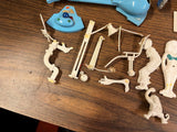 VTG 1970s Dinky Toys Star Trek Kilgon? Baddle Cruiser Hard Plastic Toy Assembly