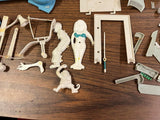 VTG 1970s Dinky Toys Star Trek Kilgon? Baddle Cruiser Hard Plastic Toy Assembly