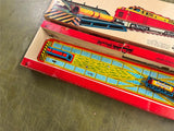 Vintage 1960s Made In USA Ohio Art Switch & Dump Train Toy No. 601 Original Box