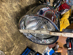 Stretched Billet Headligth Harley Custom Chopper Big Dog Ironhorse 5 3/4 Extende