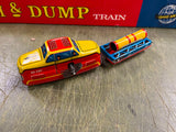 Vintage 1960s Made In USA Ohio Art Switch & Dump Train Toy No. 601 Original Box