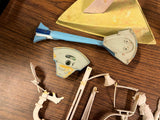 VTG 1970s Dinky Toys Star Trek Kilgon? Baddle Cruiser Hard Plastic Toy Assembly