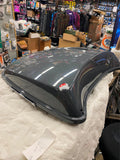 OEM Gunship Gray Tour Pak Lid Harley Touring Street Road Glide Limited FLH