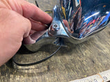 Stretched Billet Headligth Harley Custom Chopper Big Dog Ironhorse 5 3/4 Extende