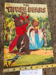 1951 Whitman The Three Bears Soft Cover Cloth Childrens Vtg Book Classic Taylor