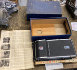 Graflex 9108 Graphic Polaroid Land Camera Back Vtg Film Orig Box Instructions!