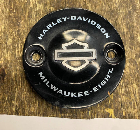 Timer Points Cover Harley M8 Softail Touring Black OEM 2018^ Heritage Fatboy Bob