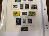 VTG 1954-1963 Fiji & Ghana 1/2d-6d Stamp Sheet Page Collectibles Assortment Mint
