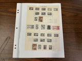 VTG 1946-1954 Gold Coast 4 Cent USPS Postage Stamp Sheet Assortment Collectibles