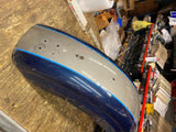 OEM Rear Fender Harley Sportster 1982-1998 Blue Silver 883 1200 Evo Ironhead