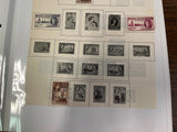 VTG 1946-1954 Gold Coast 4 Cent USPS Postage Stamp Sheet Assortment Collectibles