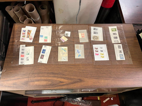 VTG 1950s-80s Assorted Stamps Collections Various Dates & Countries Worldwide