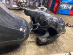 Vtg Flying Pig Wings Bell Wind Chime Cast Iron Antique Hanging Decor Collectible