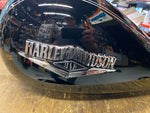 2008^ Road King Gas Fuel Tank Harley Vivid Black Emblems Twin Cam M8 Silver Nice