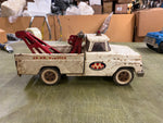 Vintage 1960s Made In USA Tonka Toys AA Wrecker 24hr Service Tow Truck.