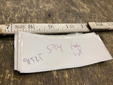 Vtg Bates KD Headlight 5 3/4 Chopper Old Skool Bottom mount Nice Wide Glide 70's