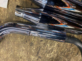 Stock OEM Exhaust System Pipes Mufflers Heat shields Harley Dyna FXD 2006^ Facto