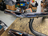 Stock OEM Exhaust System Pipes Mufflers Heat shields Harley Dyna FXD 2006^ Facto