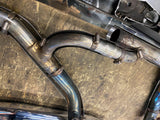 Stock OEM Exhaust System Pipes Mufflers Heat shields Harley Dyna FXD 2006^ Facto