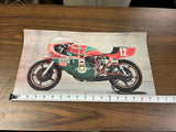 FCR39 FCR41 Ducati Bevel Bevel Mike Hailwood Motorcycle 18X9.5 poster