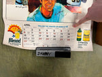 1973 PITTSBURGH PIRATES HEINZE KDKA POSTER WILLIE STARGELL 17X22 CALENDAR