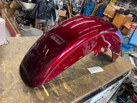 Mysterious Red Front Fender Harley Touring Ultra Classic FLH Glide 2014^ OEM